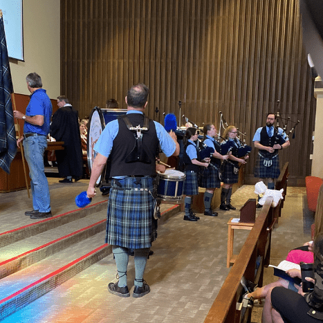 The Cincinnati Caledonian Pipes & Drums Band (CCP&D)